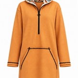 Hoodie Dress | Goddess of Fire - Orange