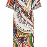 V Neck Kaftan Dress | Goddess of Fire
