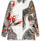 Satin Shirt | Goddess of Regeneration