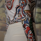 Front Zippered Long Sleeve Body |  Goddess of Fire