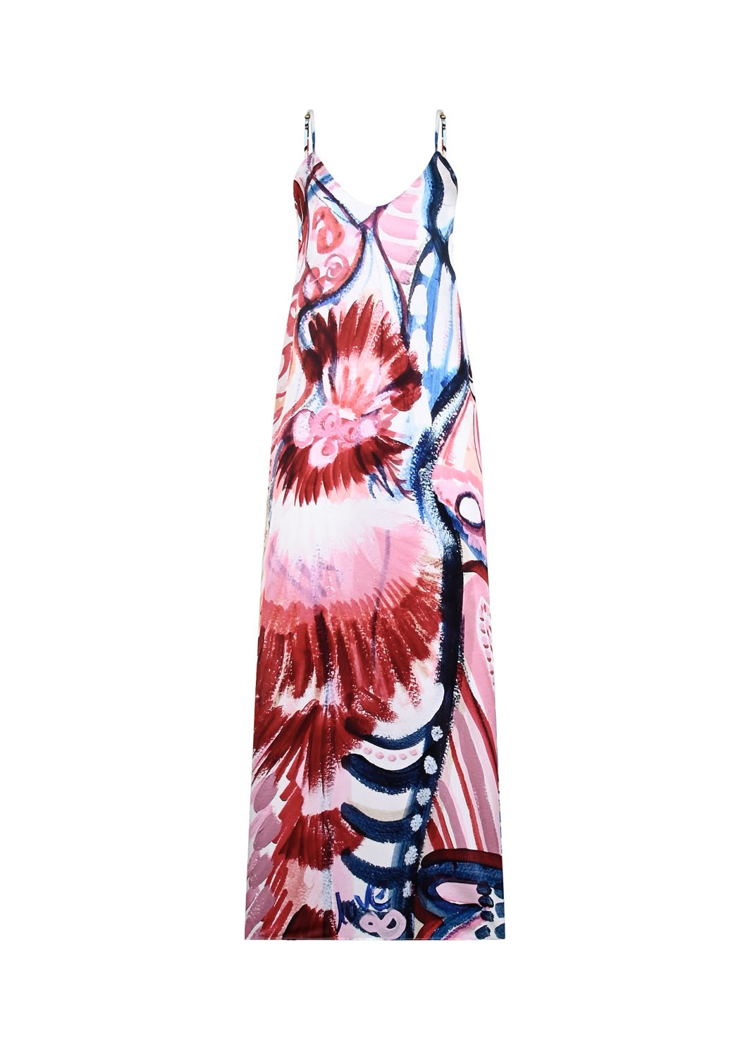 Thin Strap Long Dress | Goddess of Female Energy
