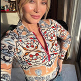 Front Zippered Long Sleeve Body | Goddess of Love