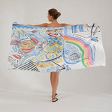 Silk Voile Pareo Scarf | Goddess Of Miracle