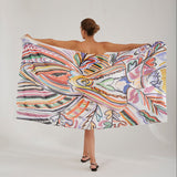 Silk Voile Pareo Scarf | Goddess Of Change