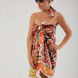 Silk Voile Pareo Scarf | Goddess Of Abundance