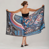 Silk Voile Pareo Scarf | Goddess Of Experience